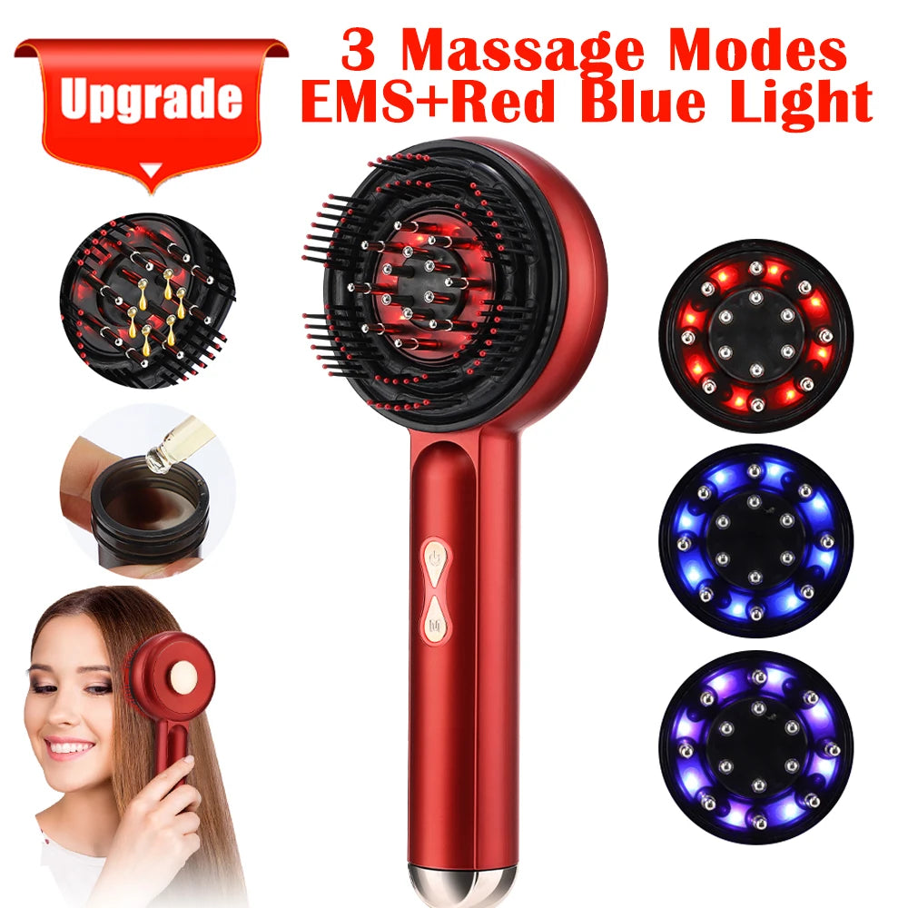 LUAFO™ LauraStim™ LED Hair Brush