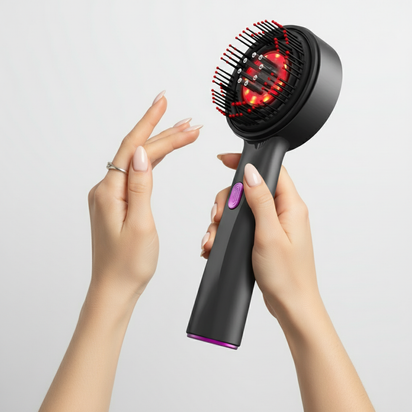 LUAFO™ UltraStim™ LED Hair Brush