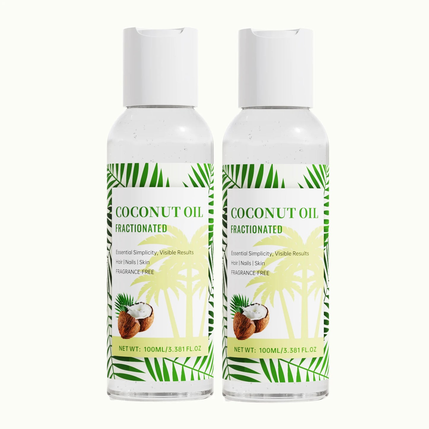 Luafo™ 2-Pack Pure Fractionated Coconut Oil