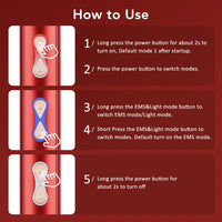 LUAFO™ LauraStim™ LED Hair Brush