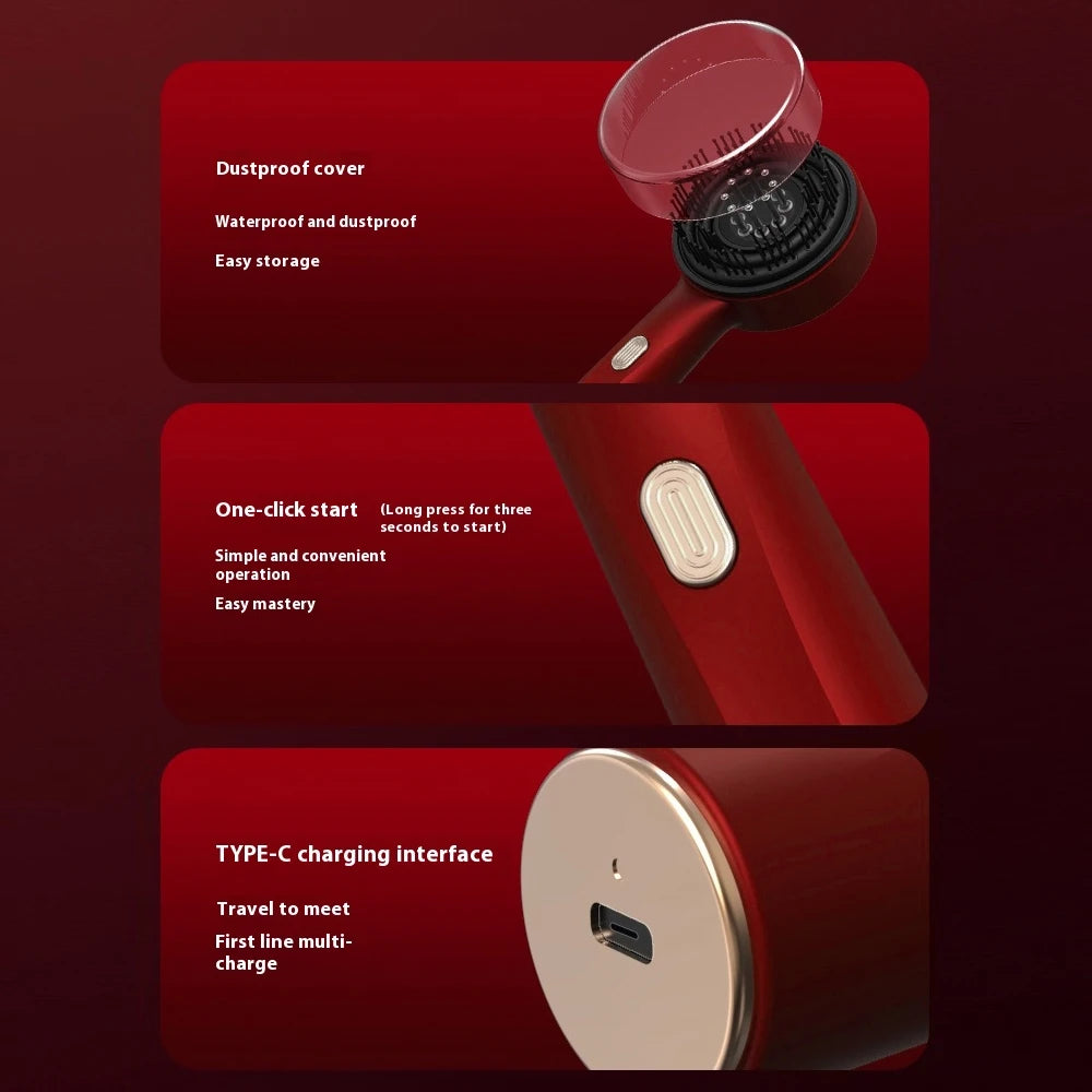 LUAFO™ LauraStim™ LED Hair Brush