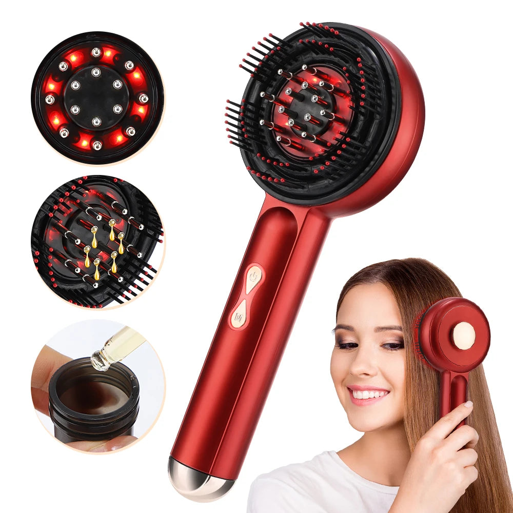 LUAFO™ UltraStim™ LED Hair Brush