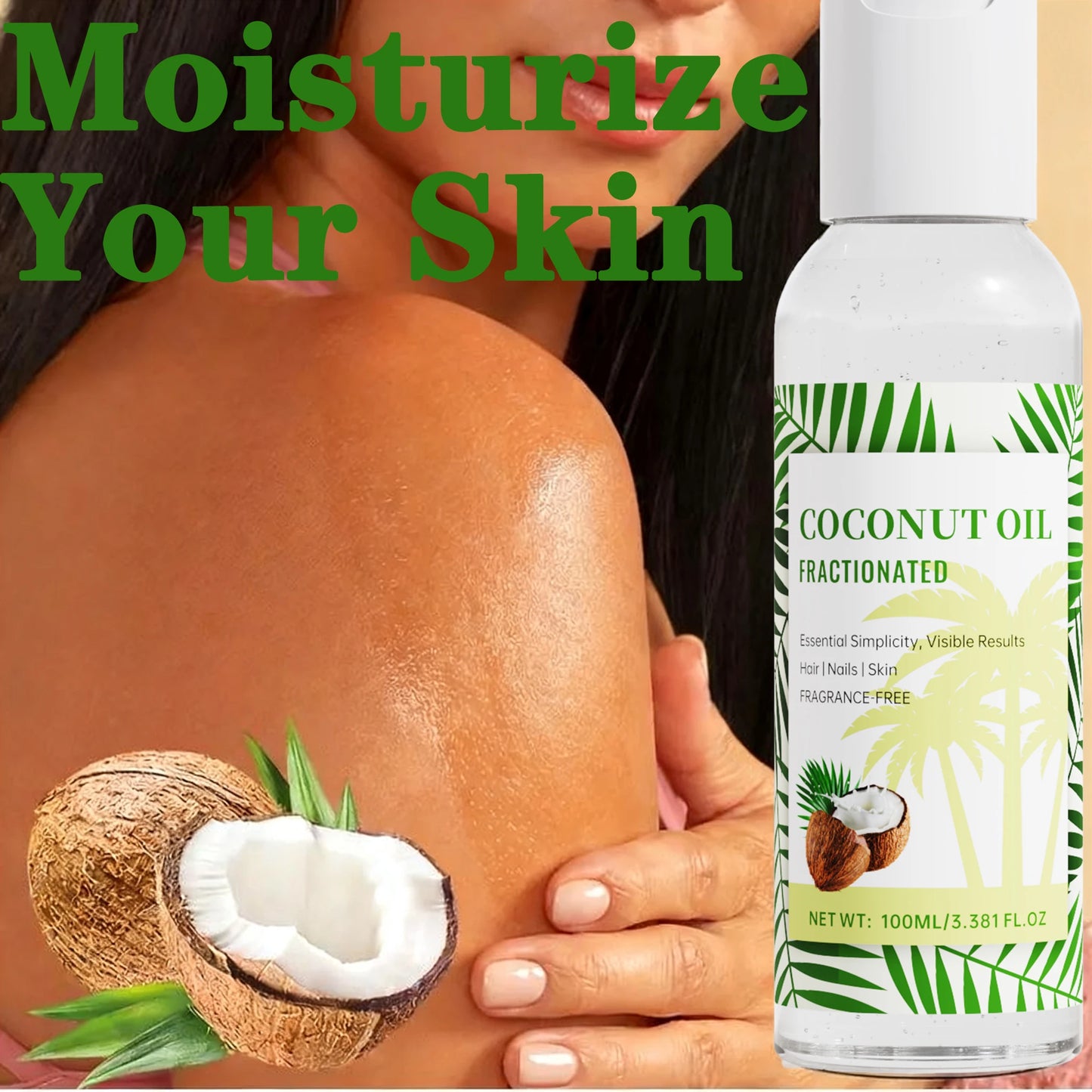 Luafo™ 2-Pack Pure Fractionated Coconut Oil