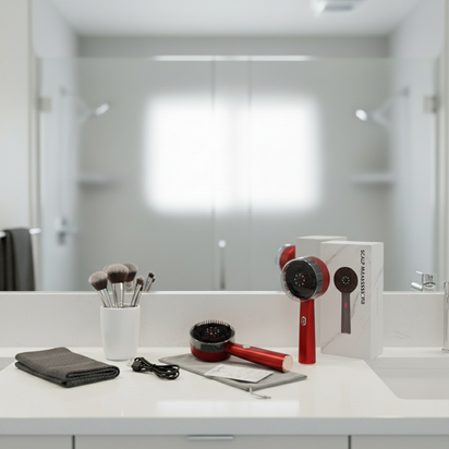 LUAFO™ UltraStim™ LED Hair Brush