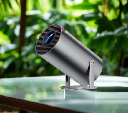 BEST QUALITY Portable Projector Small Straight Projector For Home Use 180 Degrees Projection Angle Automatic Focus Home Video Projector - Luafo